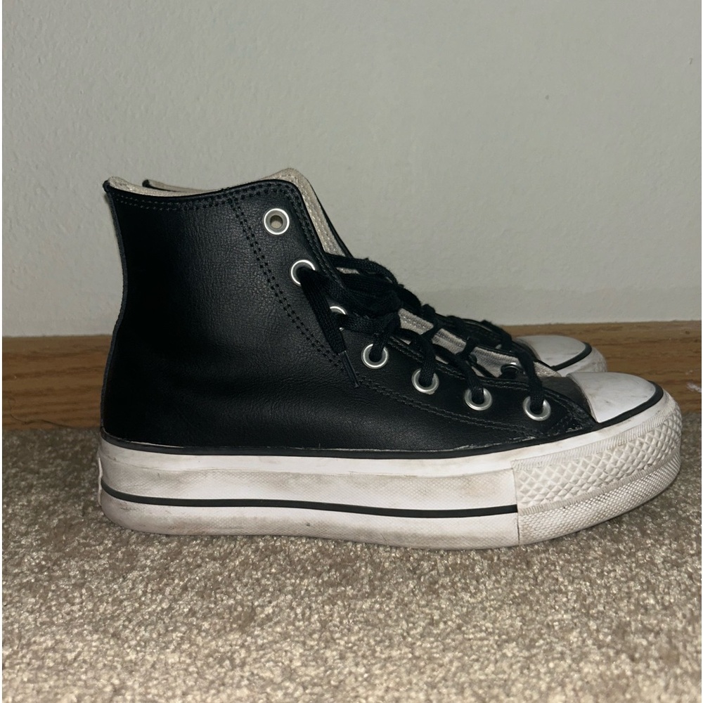 Chuck Taylor All Star Lift Platform Leather - Picture 9 of 15